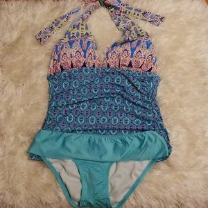 APT 9 Women's Swim Top Sz M & Bottoms are a SM